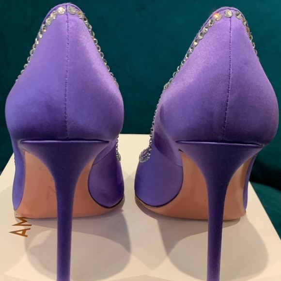 SOLD- Amina Muaddi Pump Size 36.5 - Picture 4 of 7
